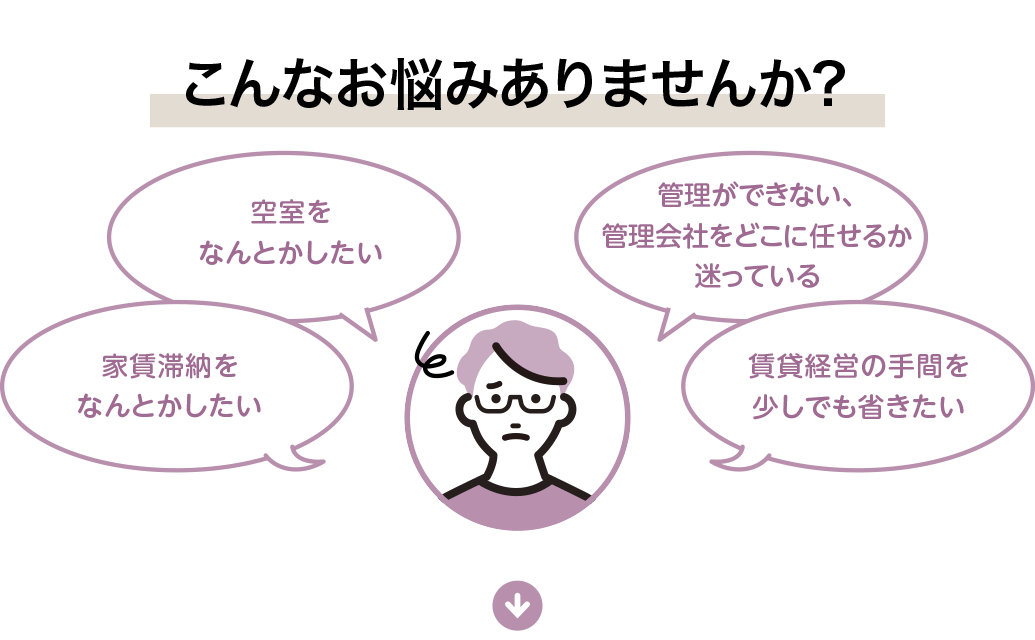 こんなお悩みありませんか?